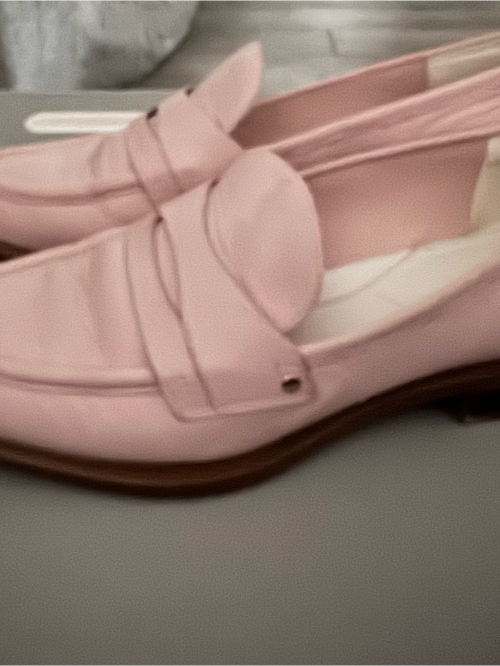 Franco Sarto Soft Pink Penny Loafers